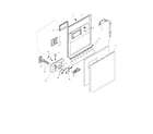Bosch SHU3002UC/06 door assembly diagram