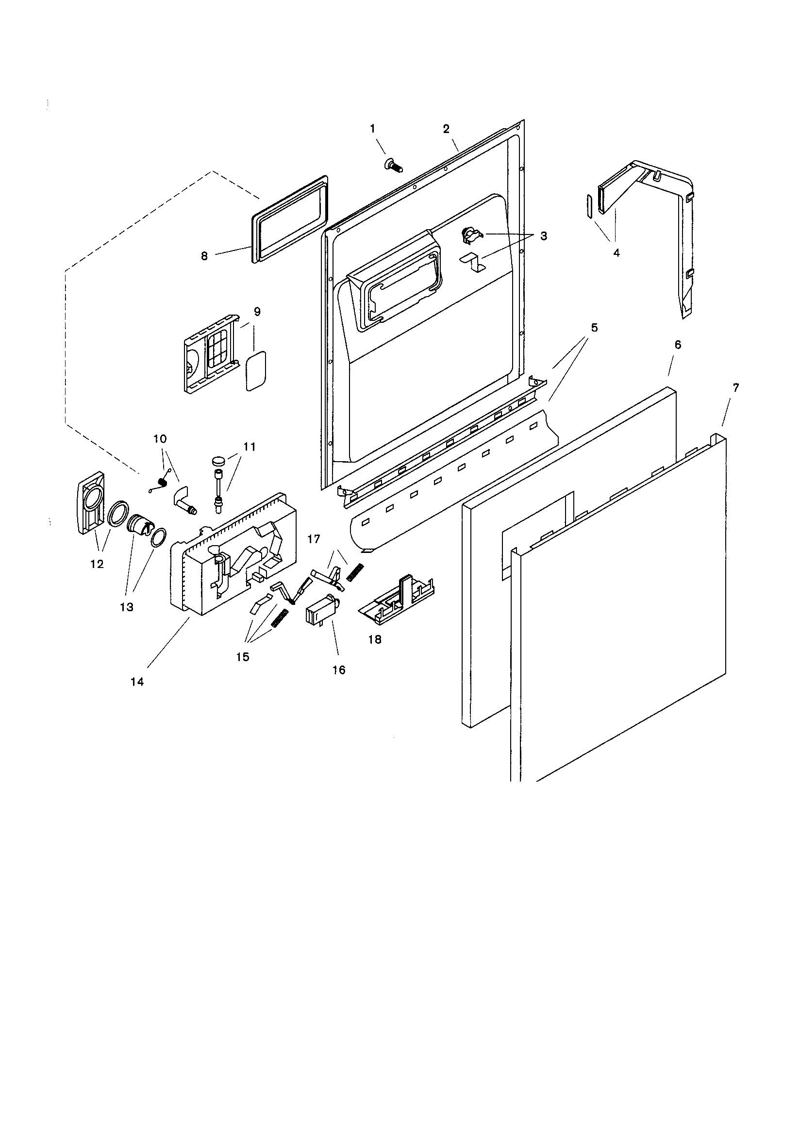 Door assembly