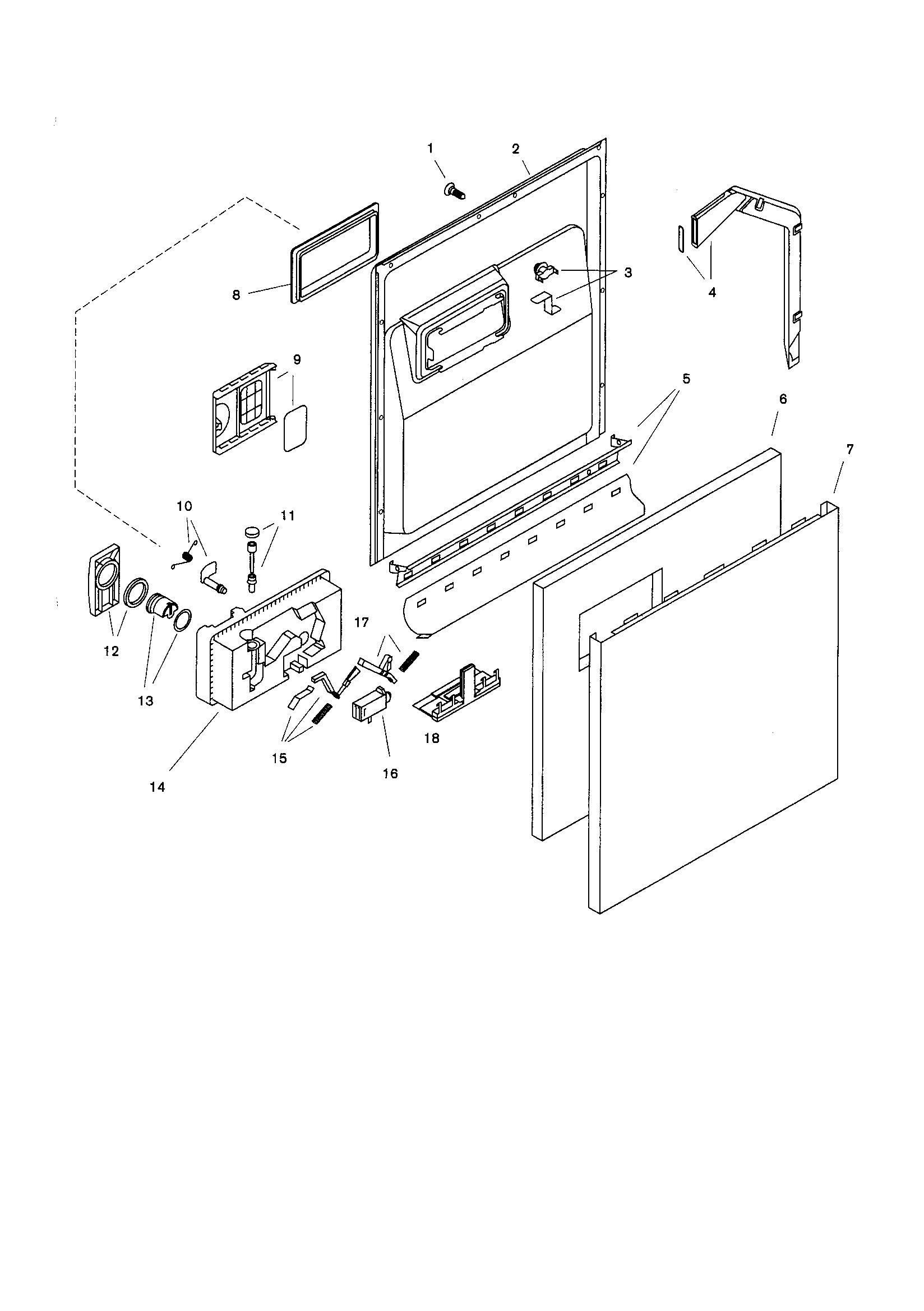 Door assembly