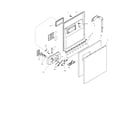 Bosch SHU4002UC/06 door assembly diagram