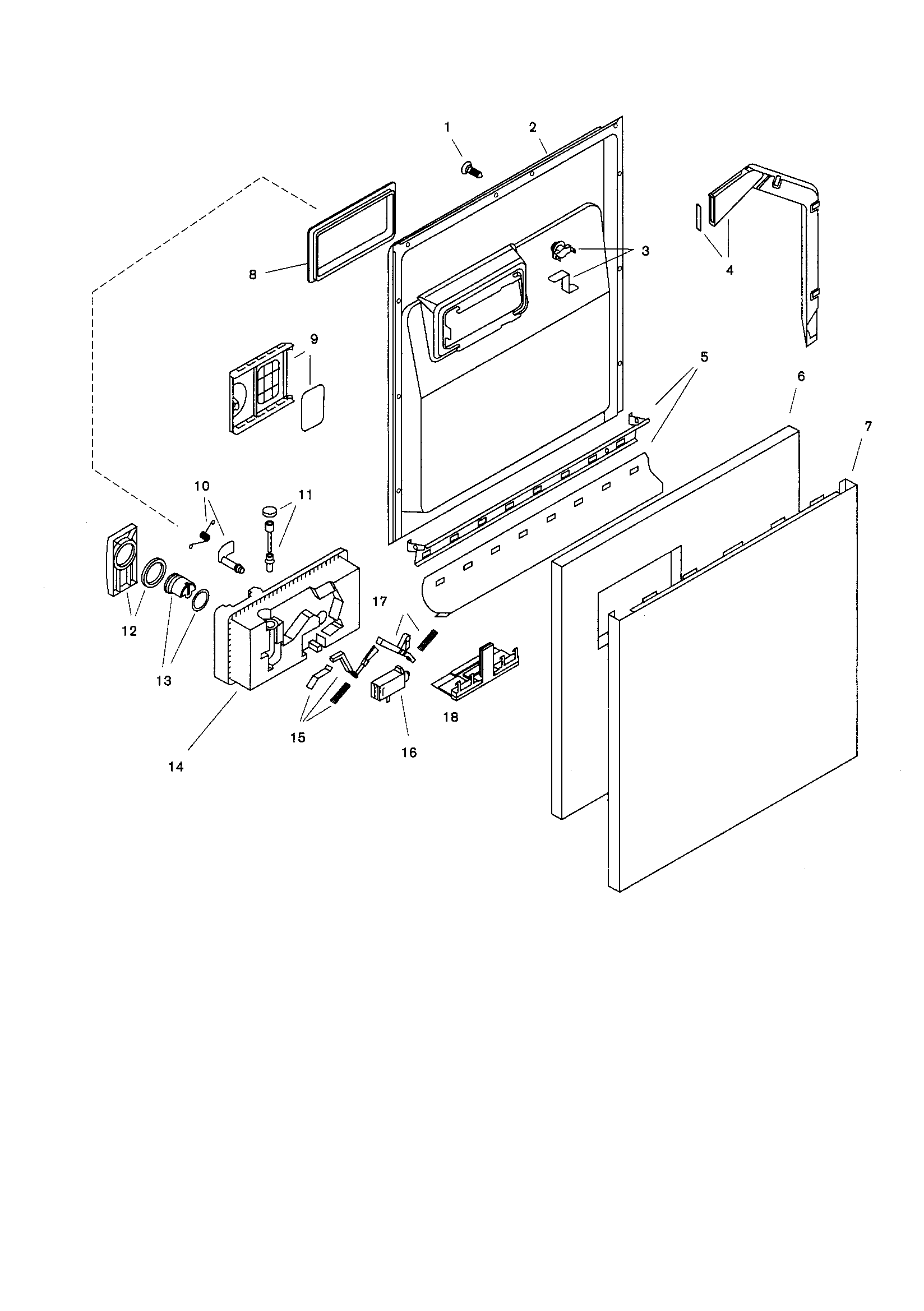 Door assembly