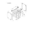 Bosch SHU4302 tank assembly diagram