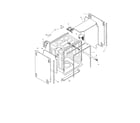 Bosch SHU5312 tank assembly diagram