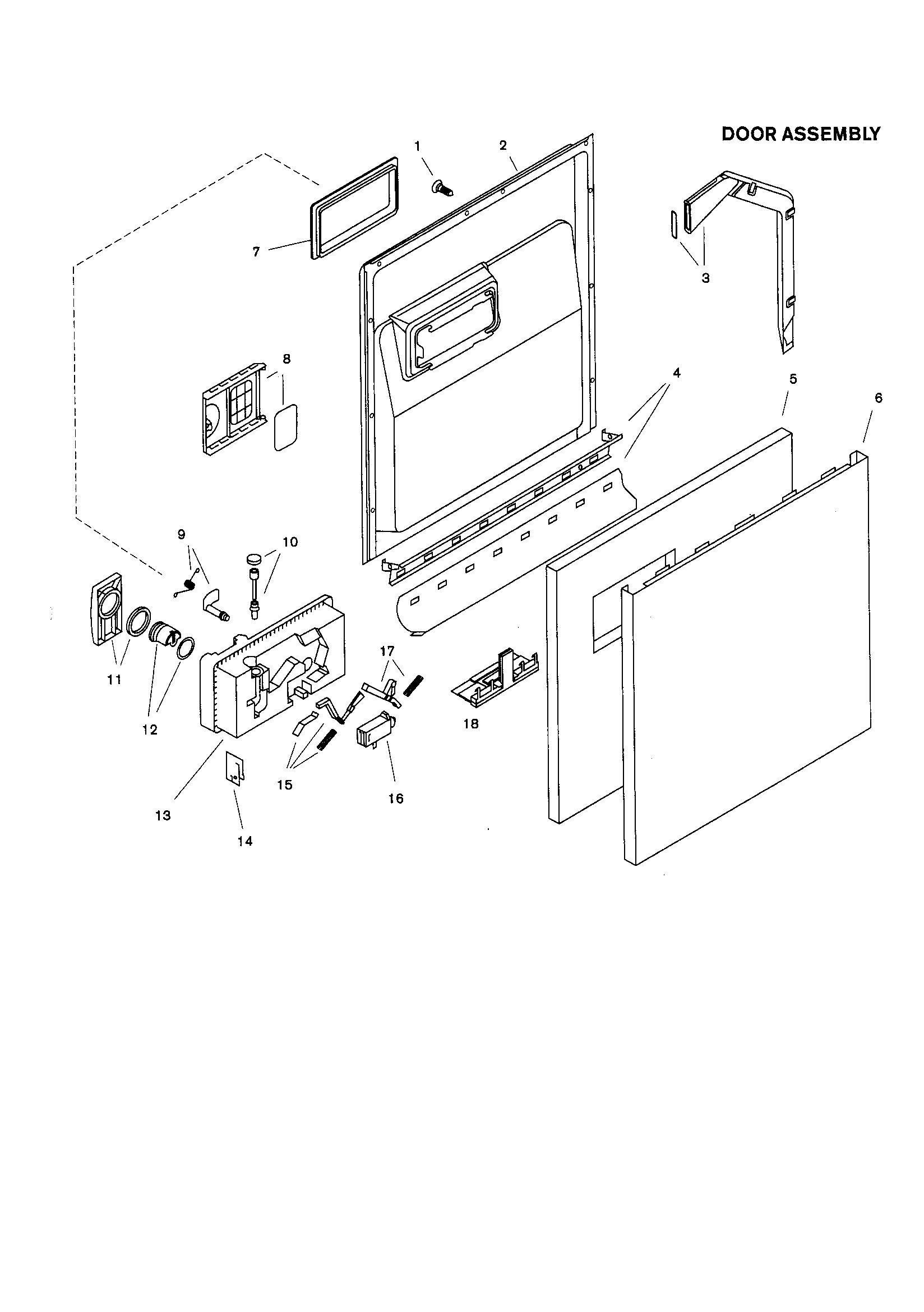 Door assembly