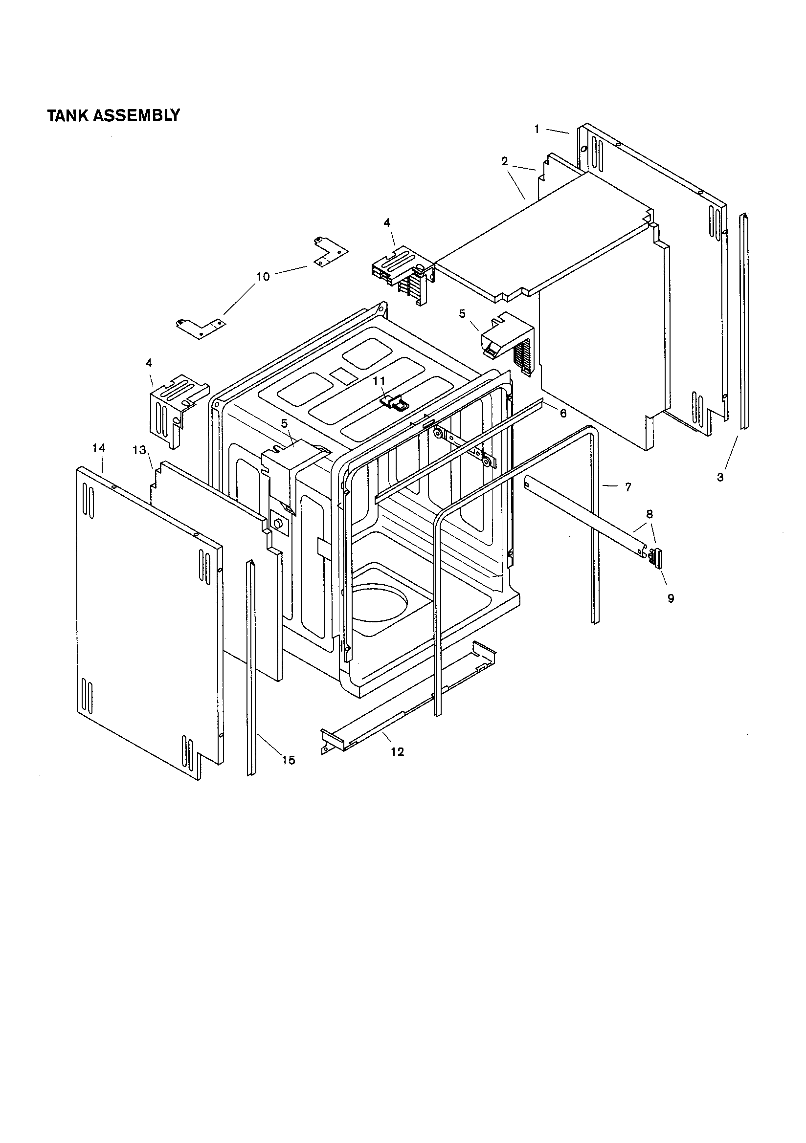 Tank assembly