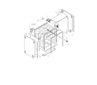 Bosch SHU5315 tank assembly diagram