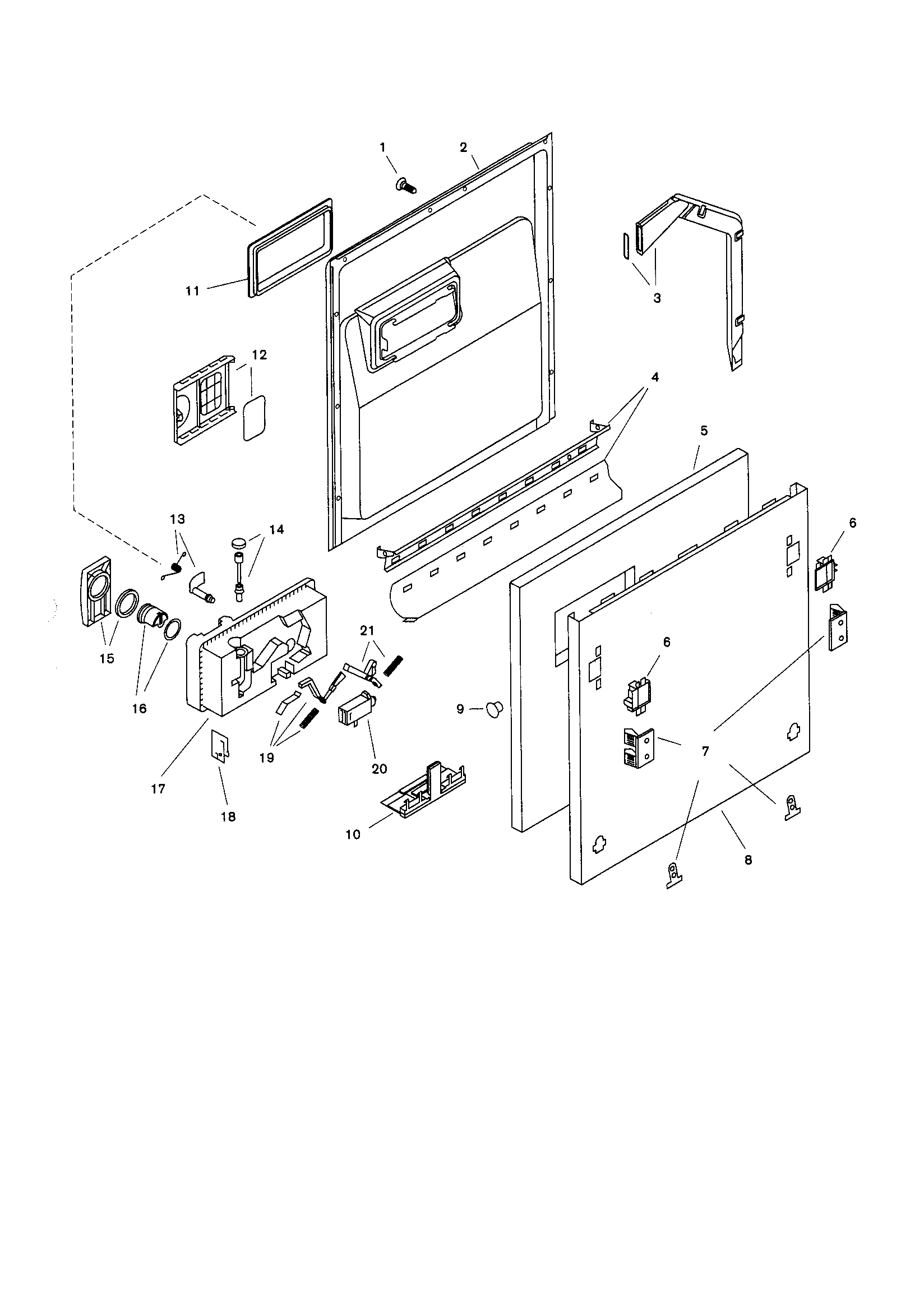 Door assembly