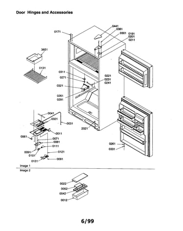Door/hinges and accessories