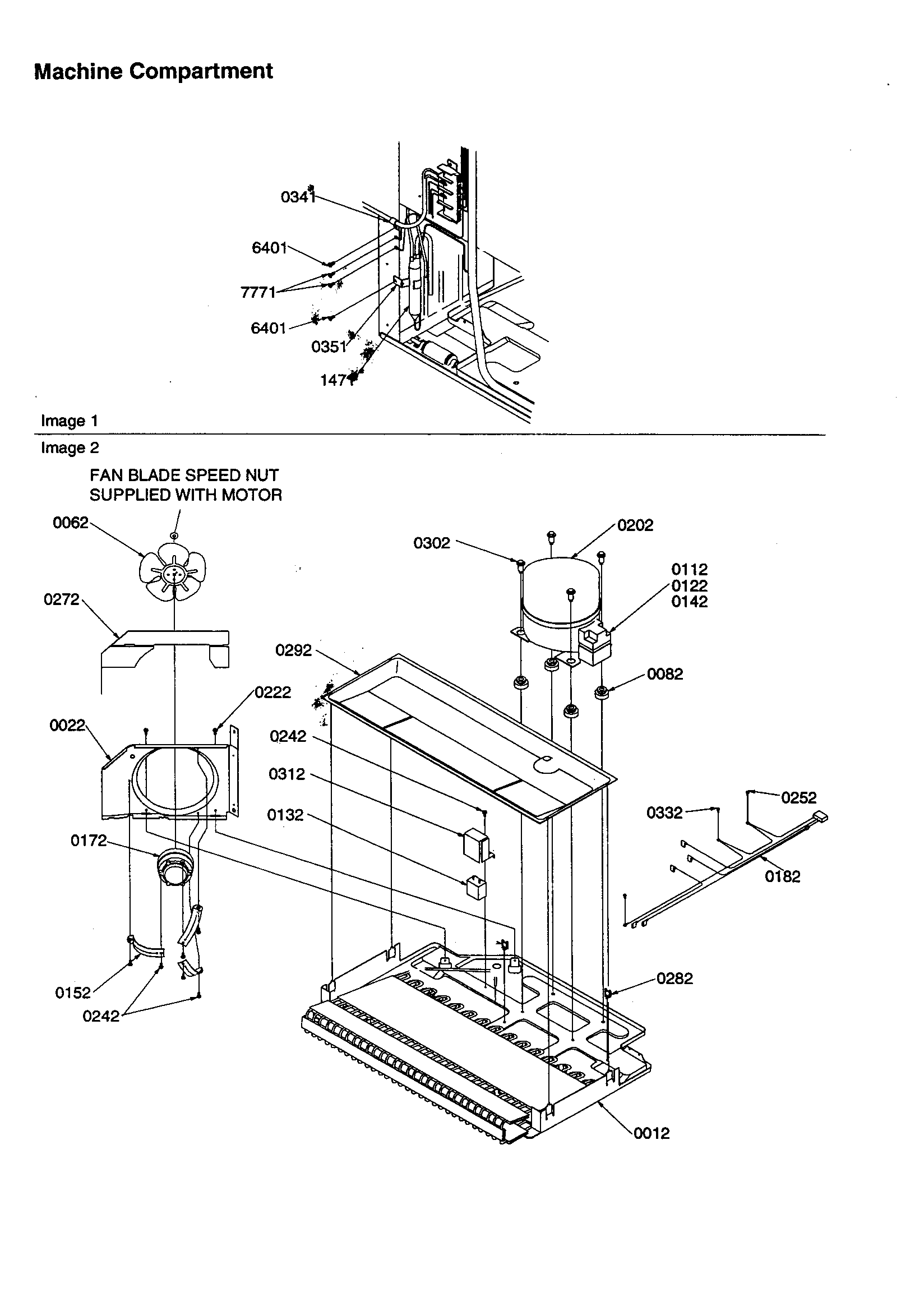Machine compartment