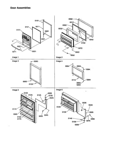 Door assemblies