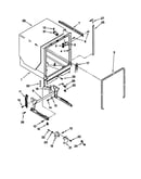 Tub and frame