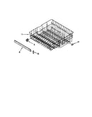 Upper rack and track
