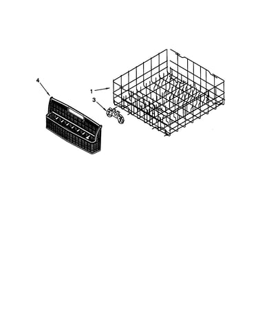 Lower rack