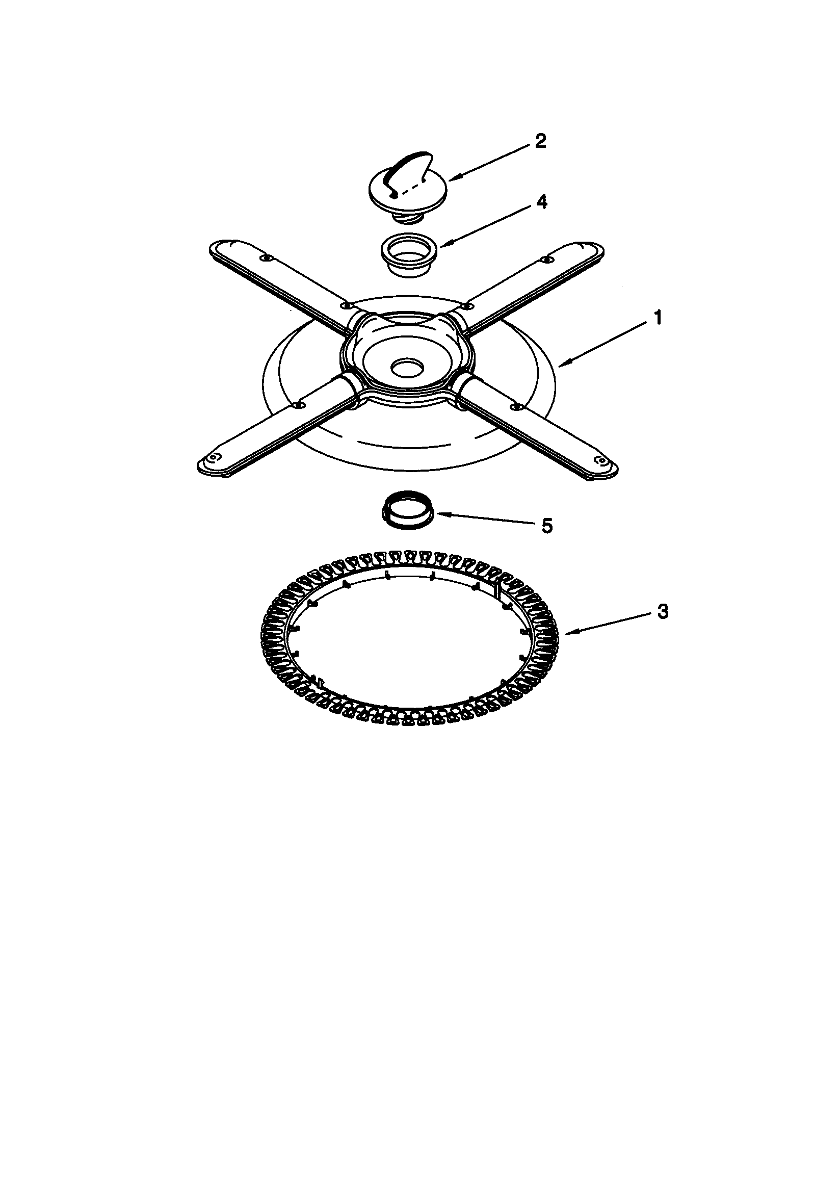 LOWER WASHARM AND STRAINER