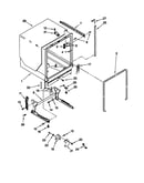 Tub and frame