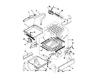 KitchenAid KUIS185EBL0 evaporator/ice cutter grid/water diagram