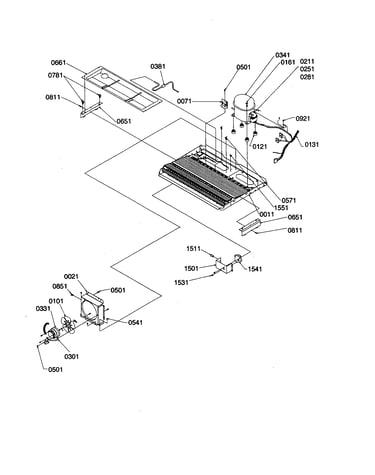 Machine compartment/muffler