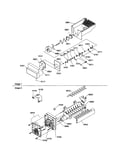 Ice bucket auger/ice maker