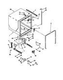Tub and frame