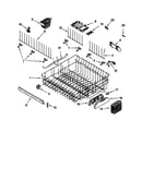 Upper rack and track