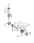 Brake/clutch/gearcase/motor/pump