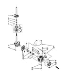 Brake/clutch/gearcase/motor/pump