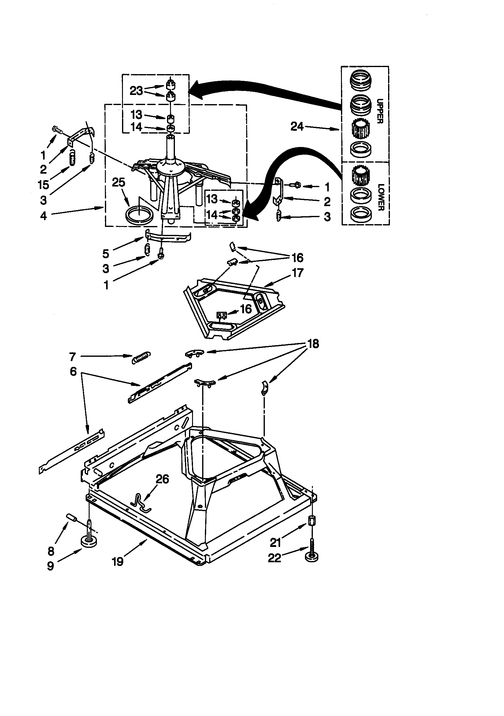 Machine base
