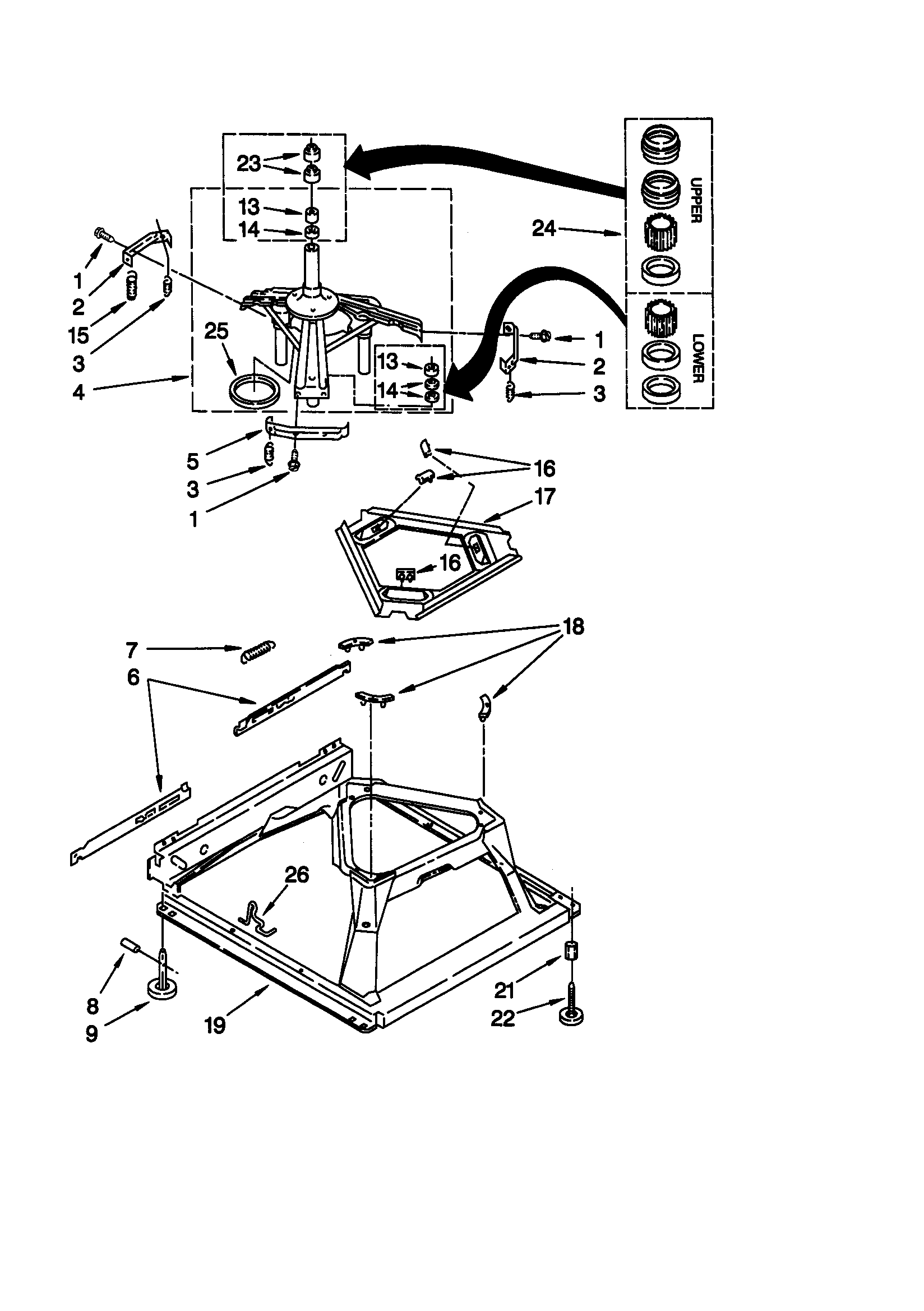Machine base