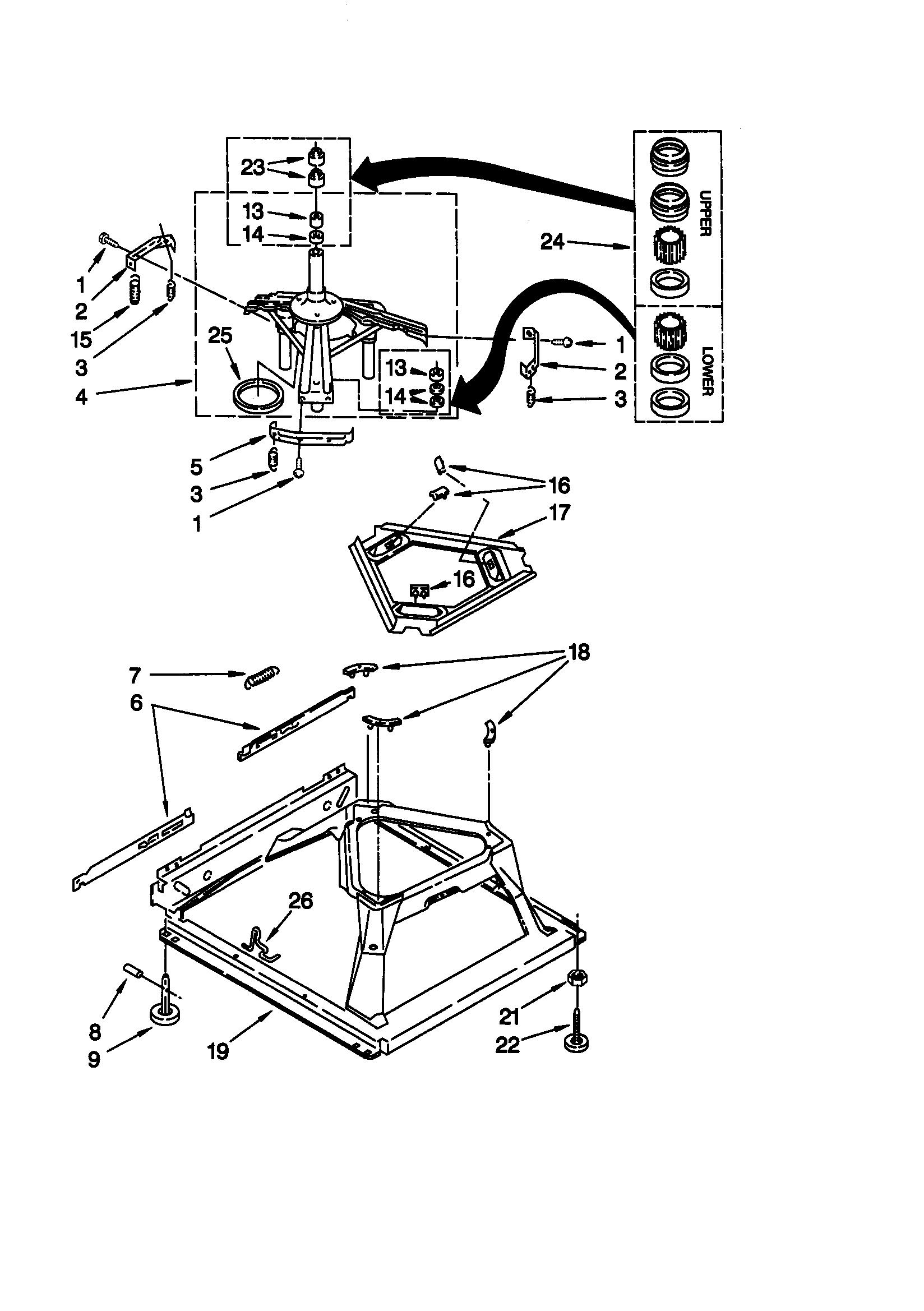 Machine base