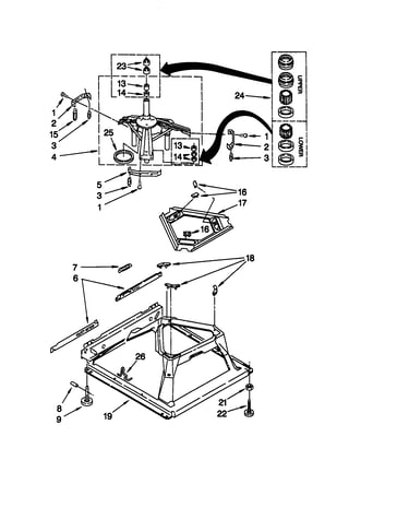 Machine base