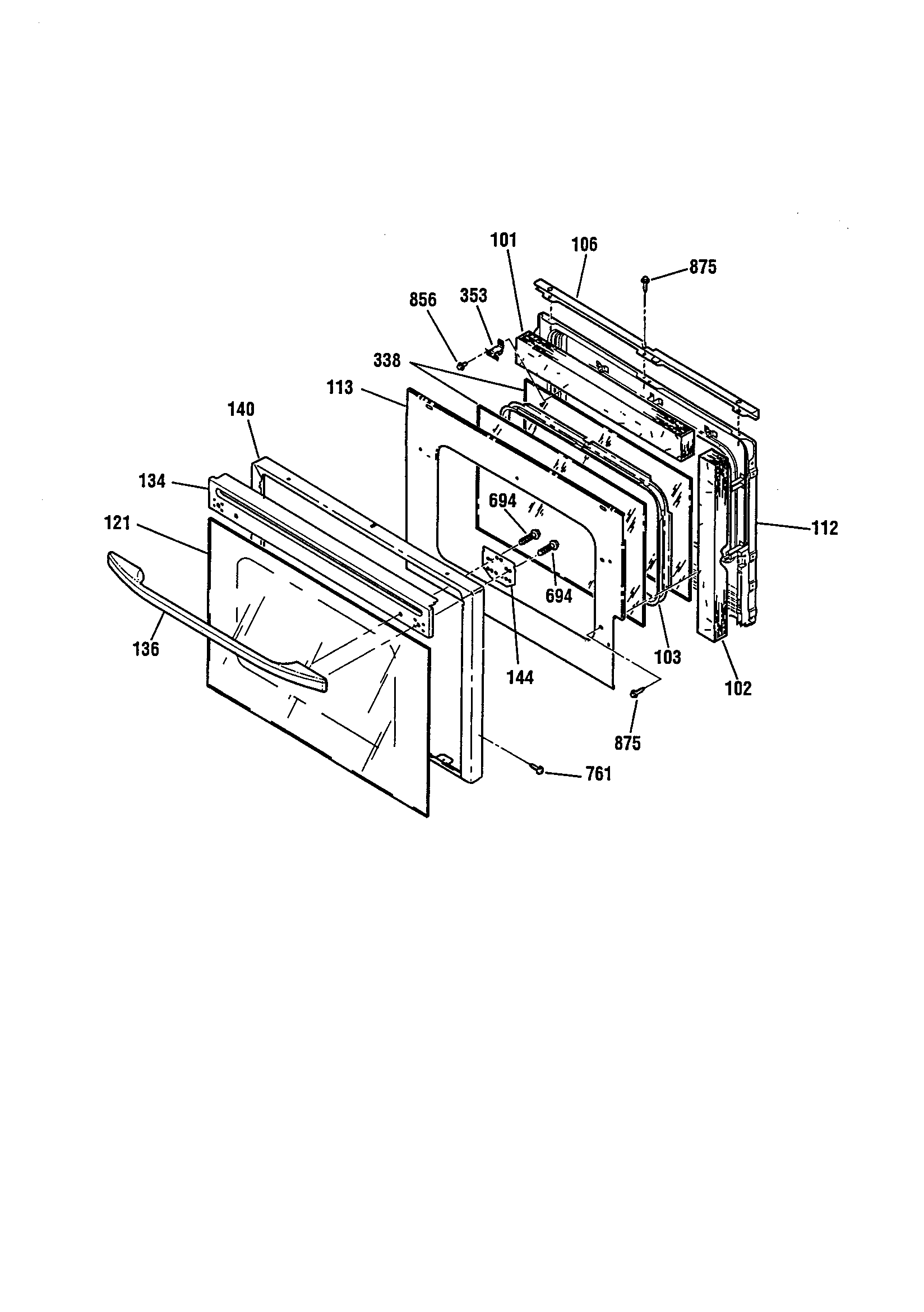 Door section