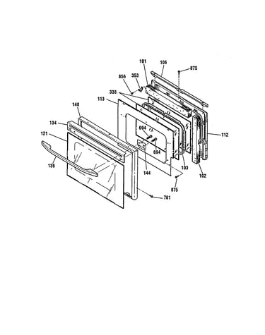 Door section