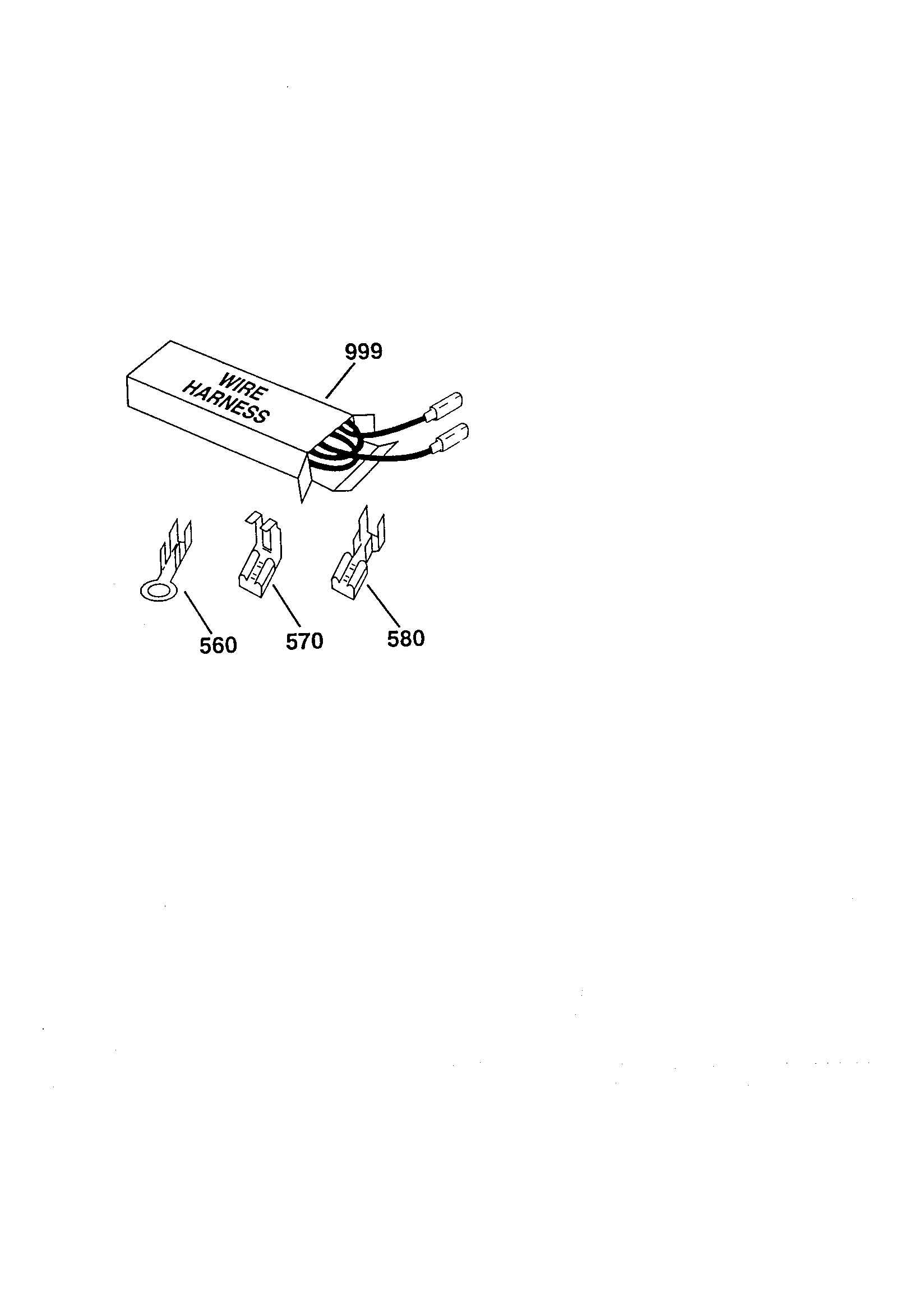 Wire harnesses/wiring components