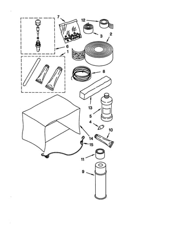 Optional parts (not included)