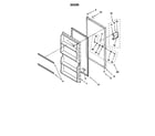 Whirlpool EV120FXG06 door diagram