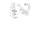 Kenmore 66568681891 magnetron and turntable diagram