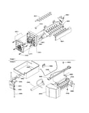 Ice maker assembly and parts