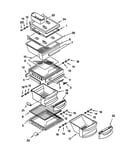 Refrigerator shelf