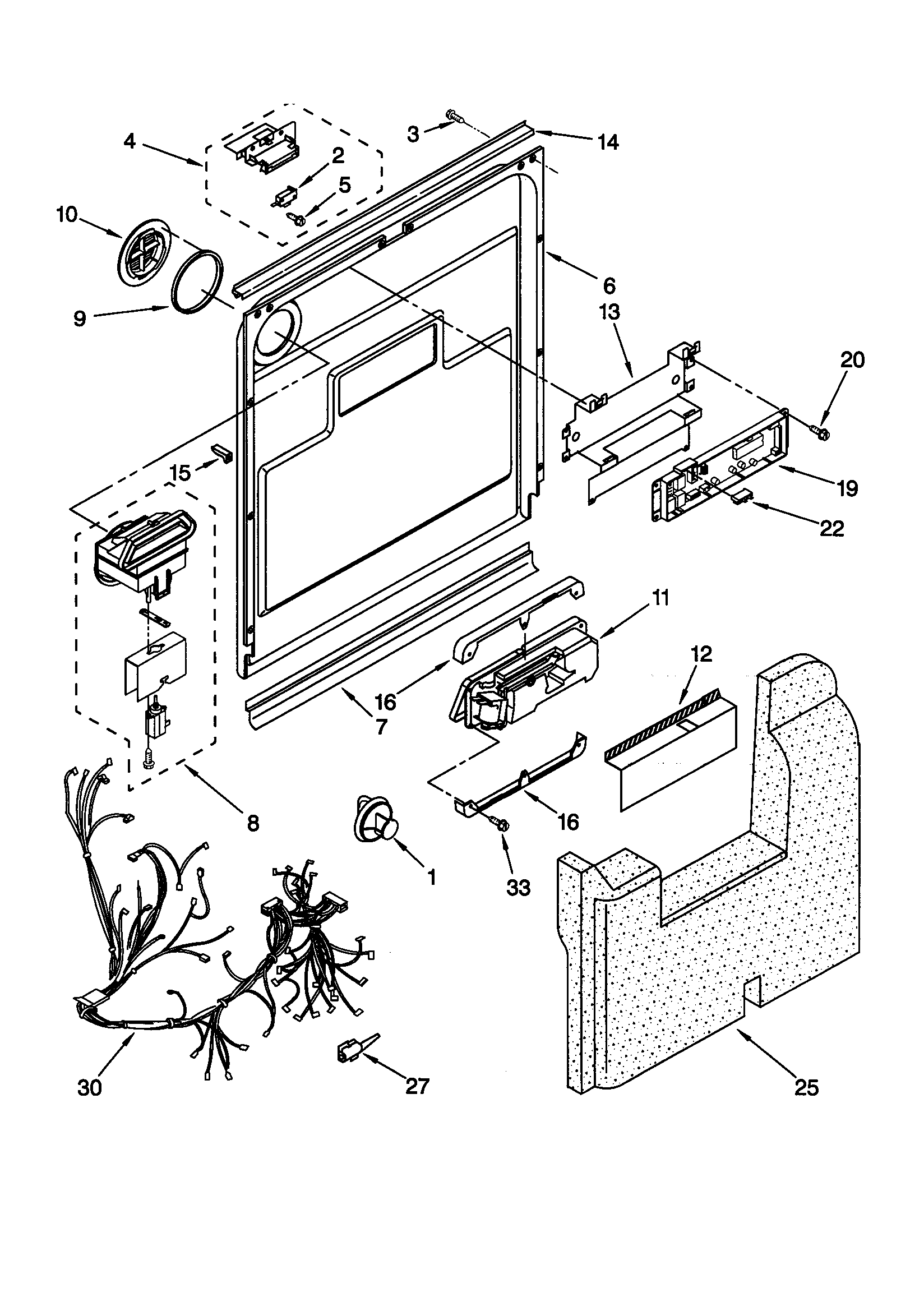 DOOR AND LATCH