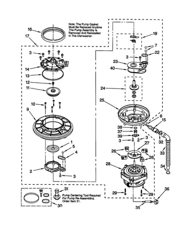 Pump and motor