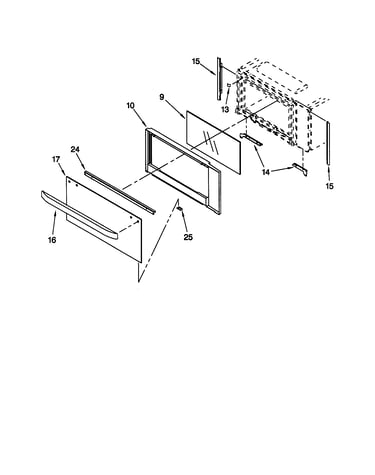 Microwave door