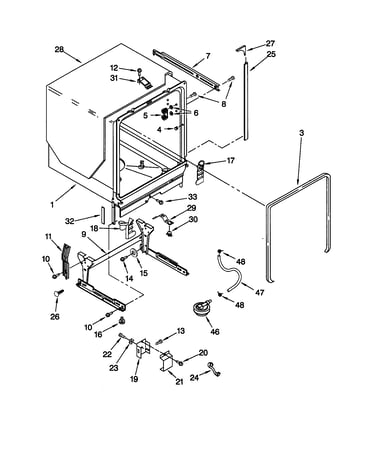 Tub/frame