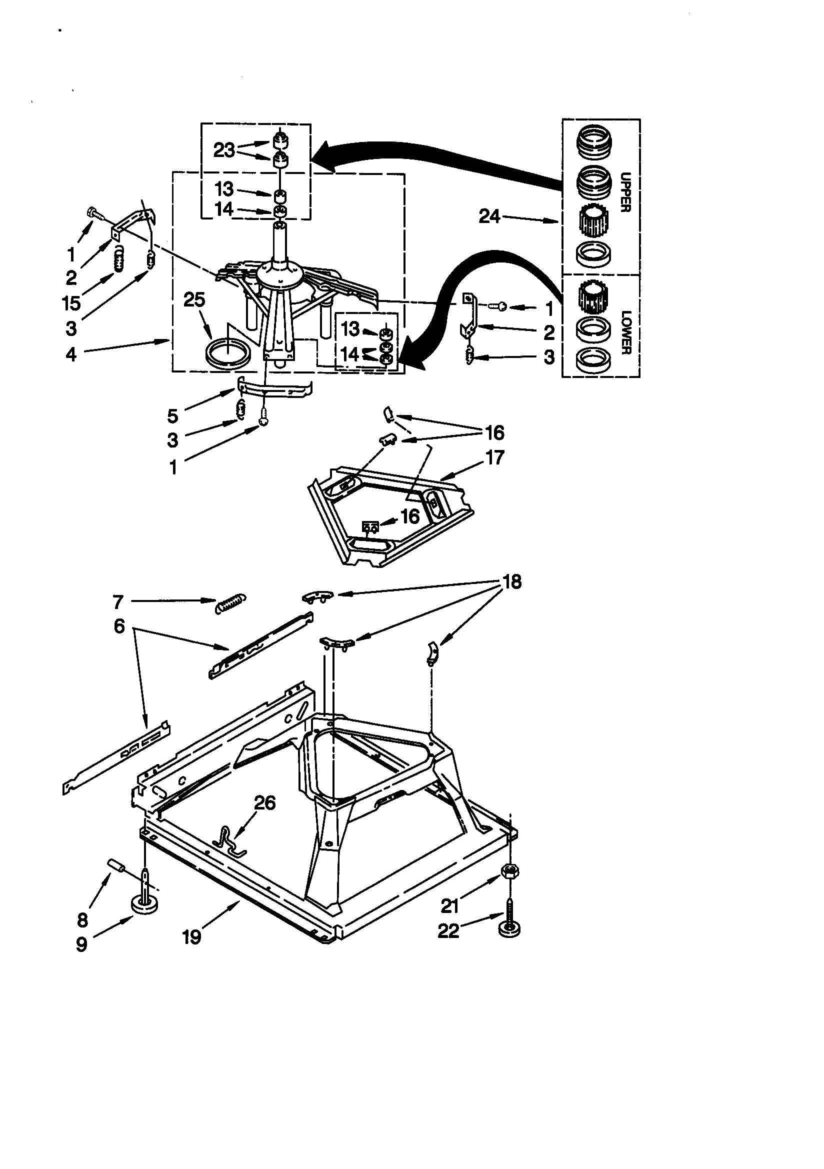 Machine base