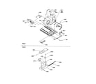 Amana SRD21VL-P1315501WL machine compartment/muffler diagram