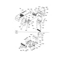 Amana SRD21VL-P1315501WL ice maker/control assembly diagram