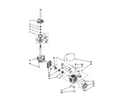 Kenmore 11020932991 brake/clutch/gearcase/motor/pump diagram