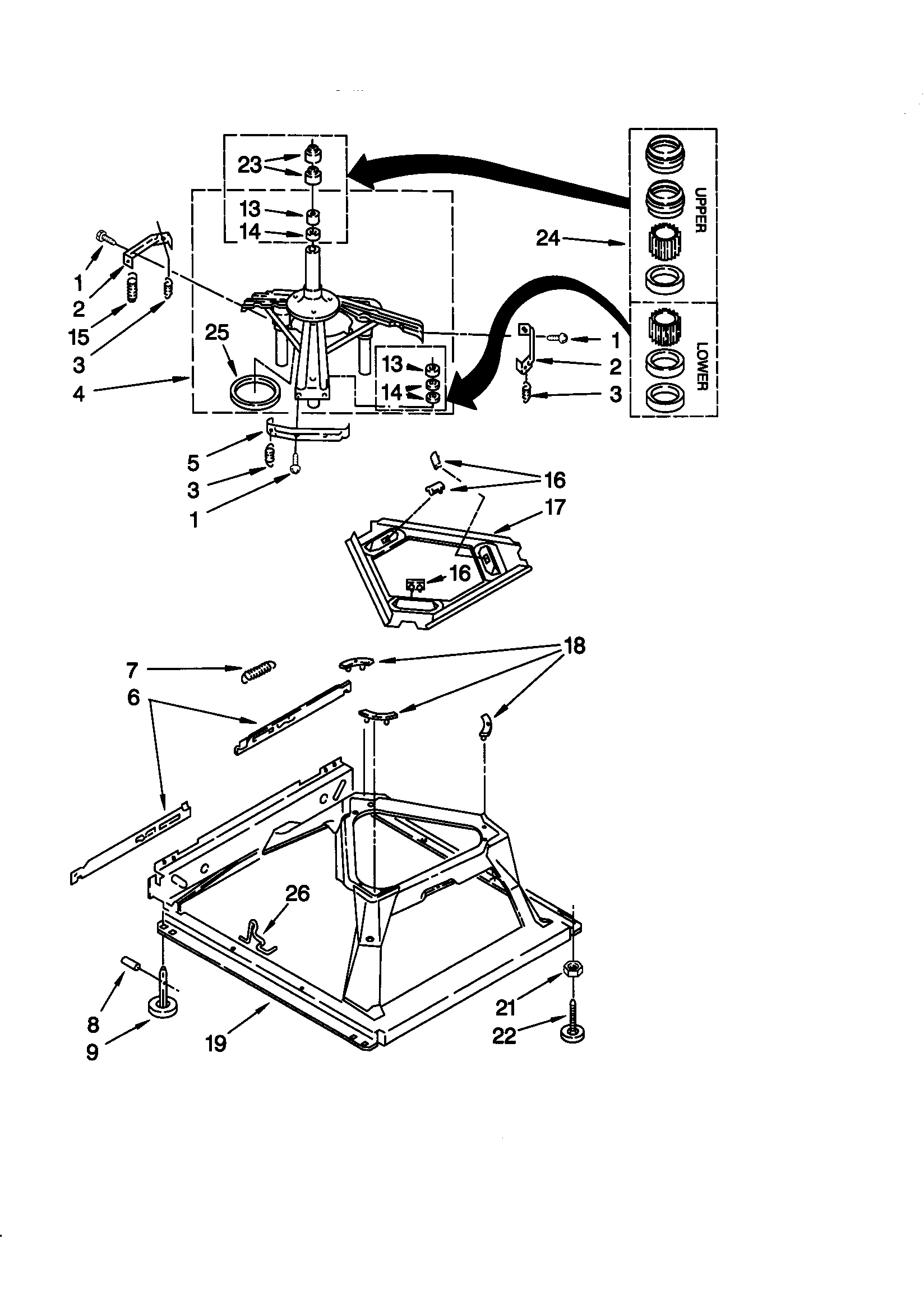 Machine base