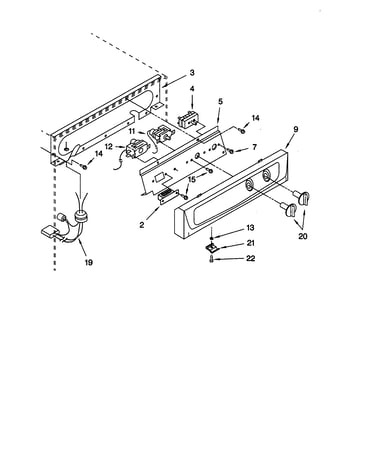 Escutcheon/control components