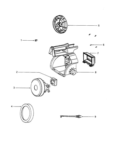 Motor and wheel