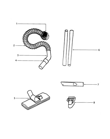 Hose and attachments